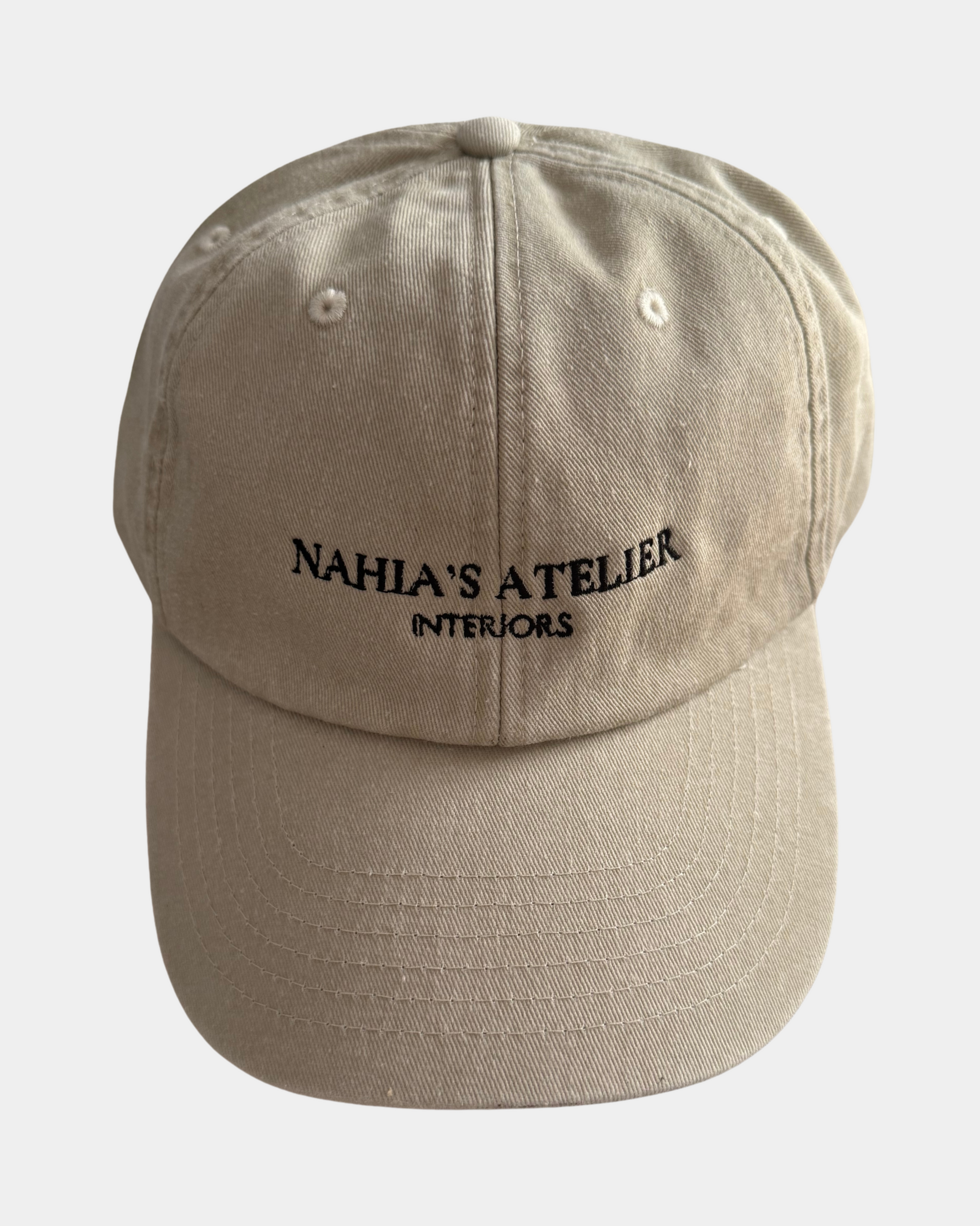 Nahia's Atelier Cap - Washed Off Beige