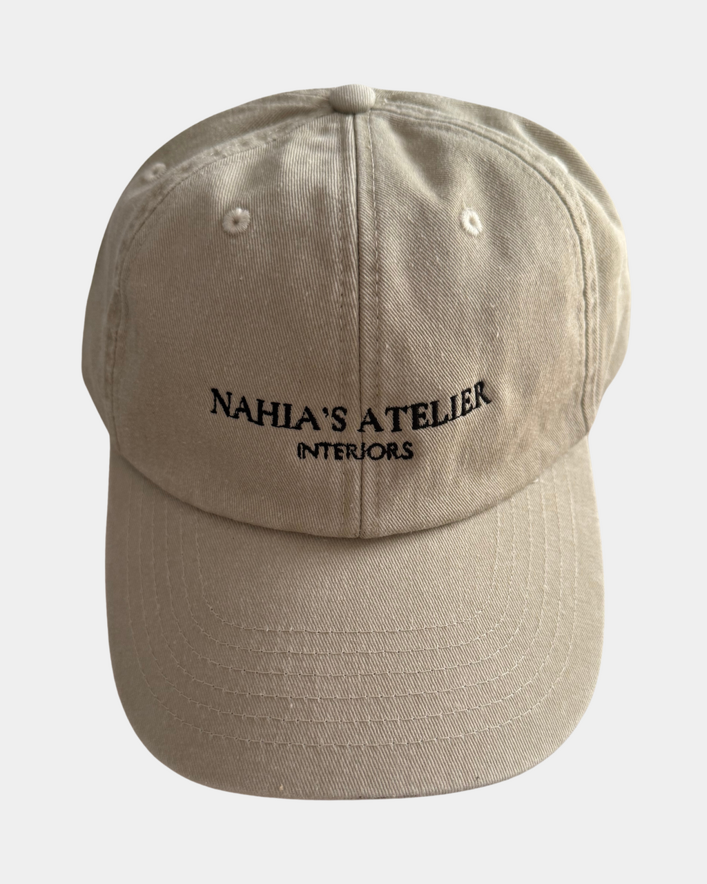 Nahia's Atelier Cap - Washed Off Beige