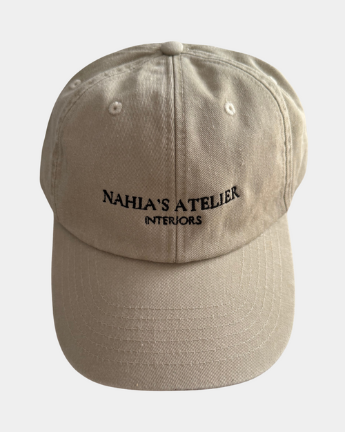 Nahia's Atelier Cap - Washed Off Beige