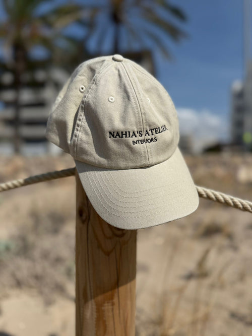 Nahia's Atelier Cap - Washed Off Beige